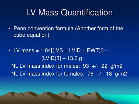 lv mass index formula|lv mass index chart.